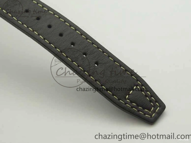 MIROTIME 0503 Big Pilot IW510301 Satin-Polished RG YLF Best Edition Black Dial On Leather Strap A Flexible 7222